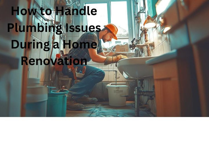 How to Handle Plumbing Issues During a Home Renovation