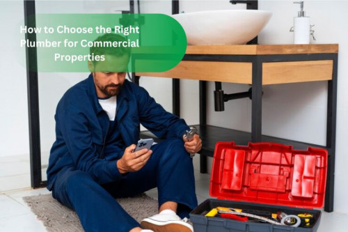 How to Choose the Right Plumber for Commercial Properties