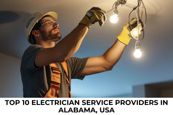 Top 10 Electrician Service Providers in Alabama, USA