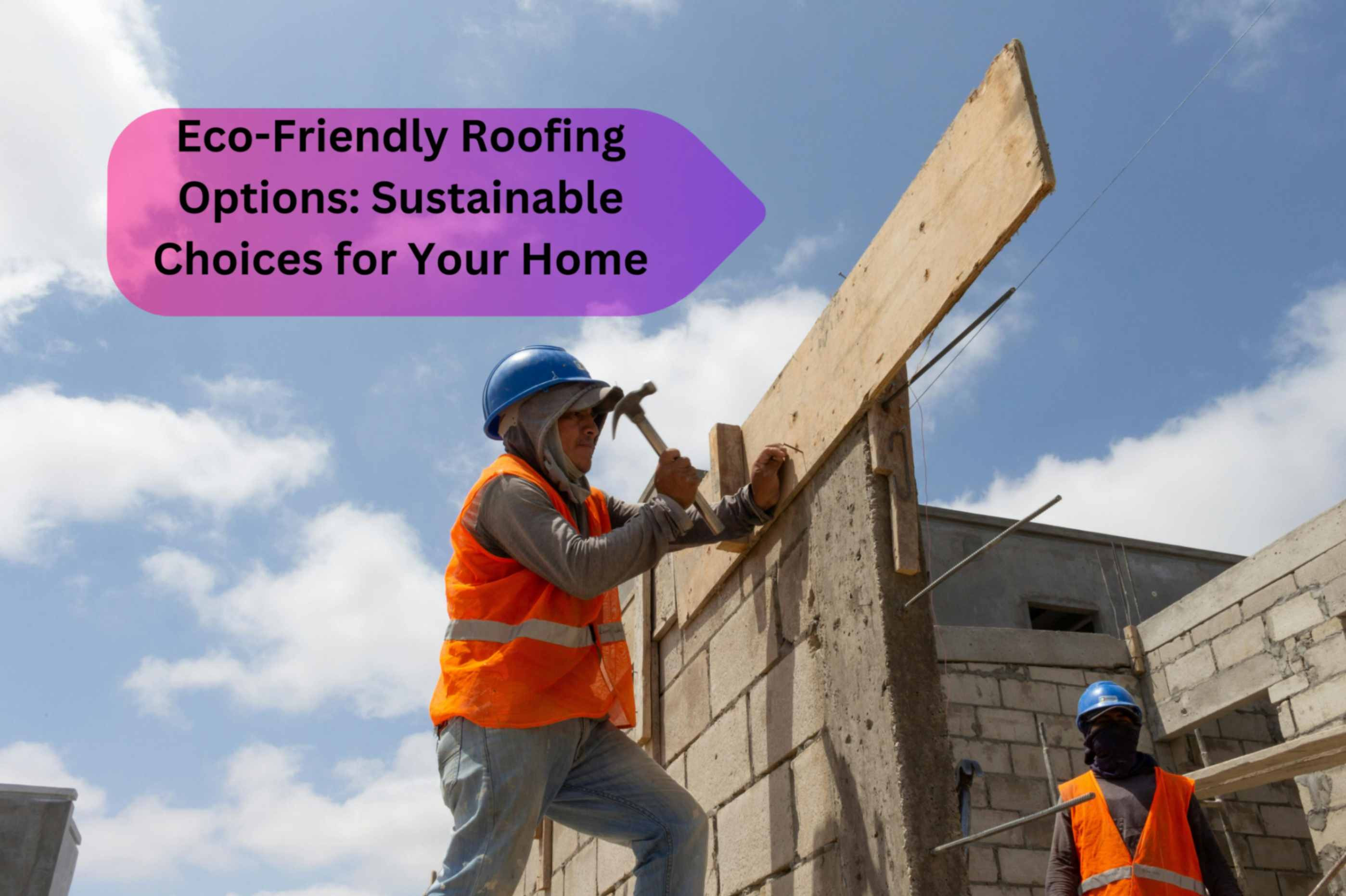 Eco-Friendly Roofing Options: Sustainable Choices for Your Home